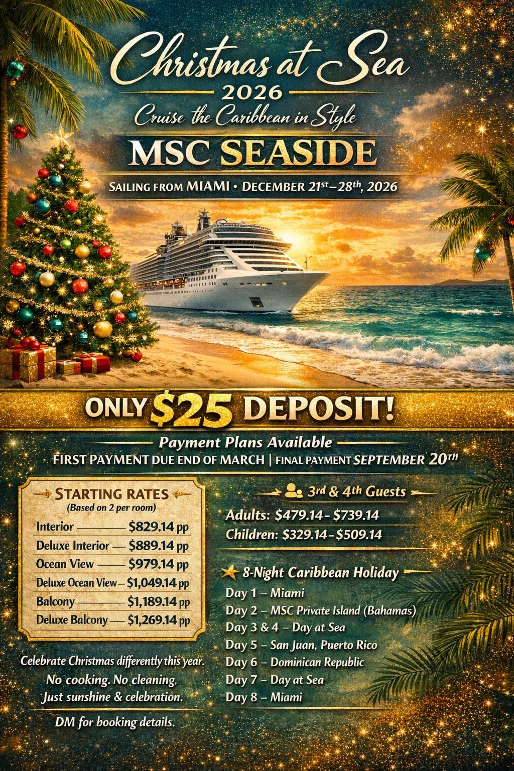 Cruise with Me | Christmas at Sea Cruise